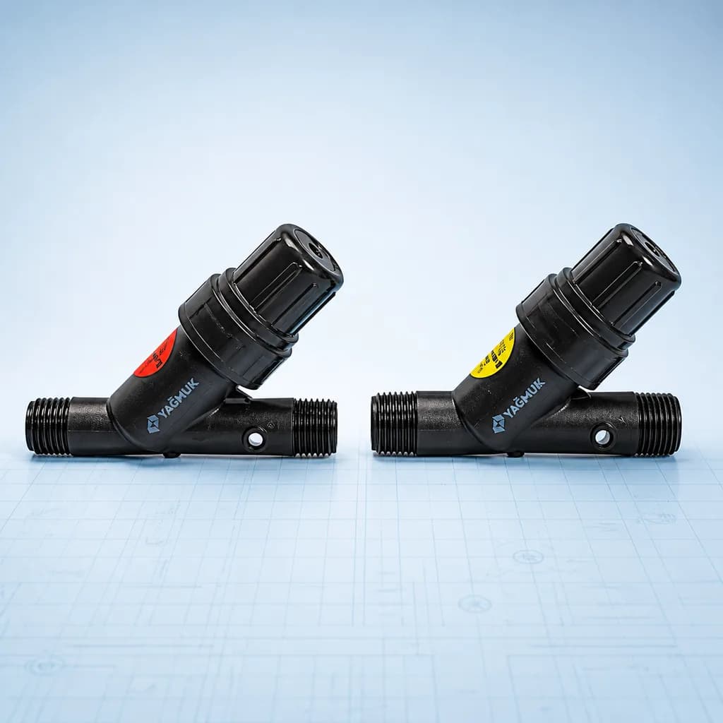 Basınç Regüleli Filtre ( Rain Bird Prf100rby ) - Teknik görünüm