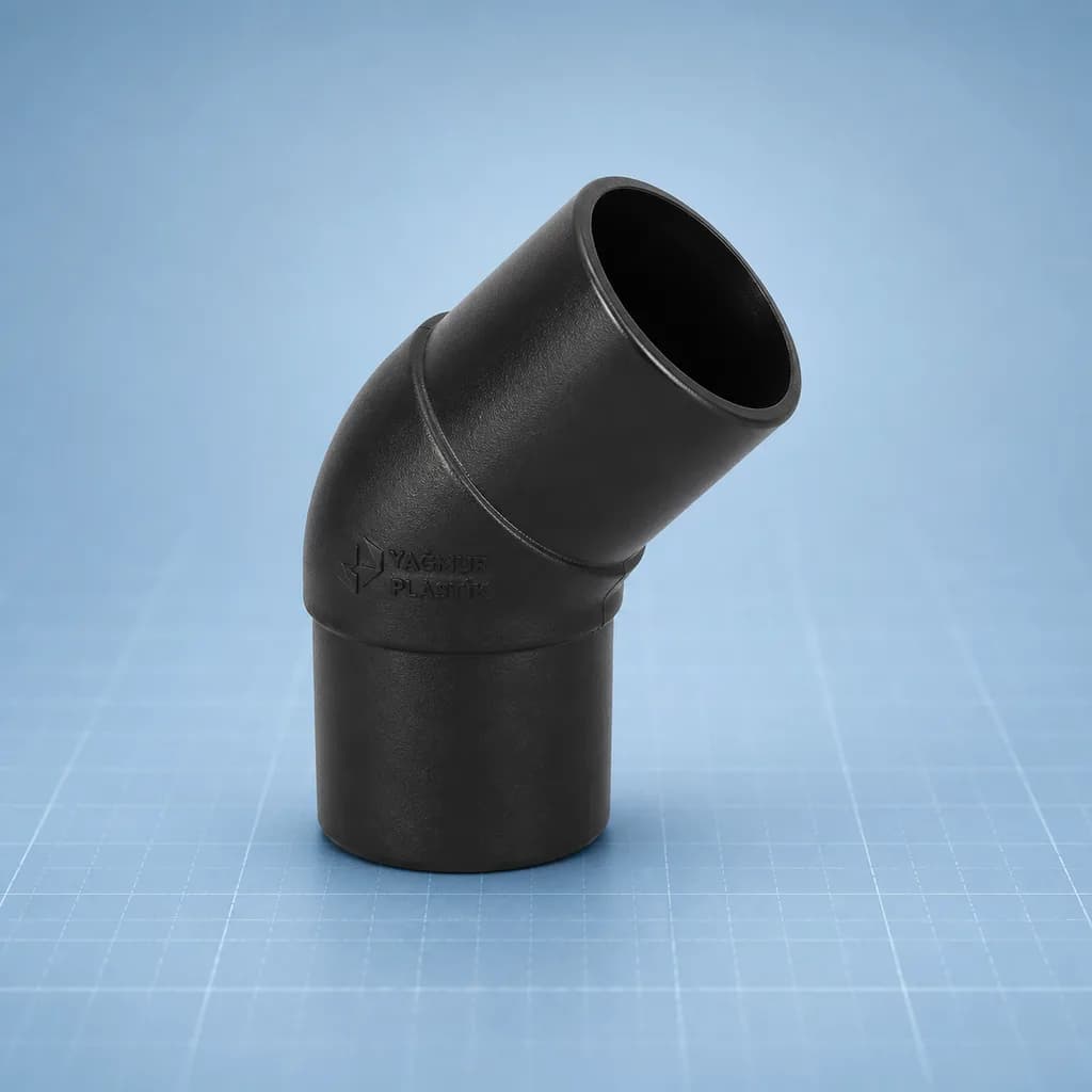 HDPE Dirsek 45° - Teknik görünüm