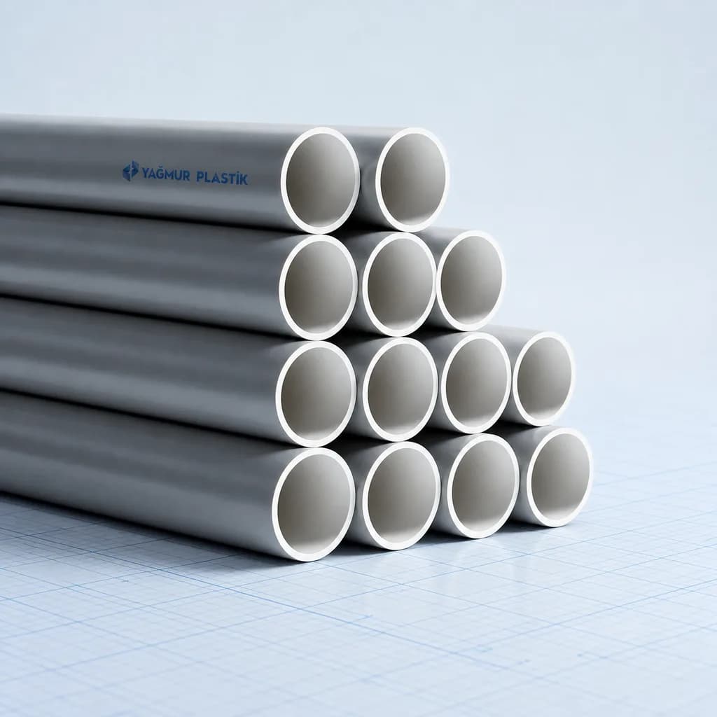 Ses Yalıtımlı PVC Boru Sistemleri - Teknik görünüm