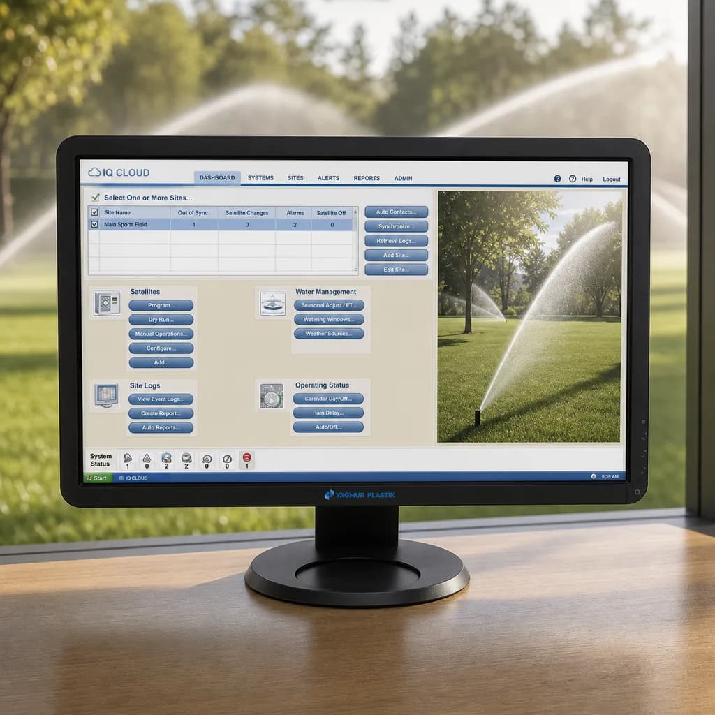 IQCLOUD Çok kullanıcılı erişim için IQ CLOUD - Sulama Otomasyon ve Kontrol