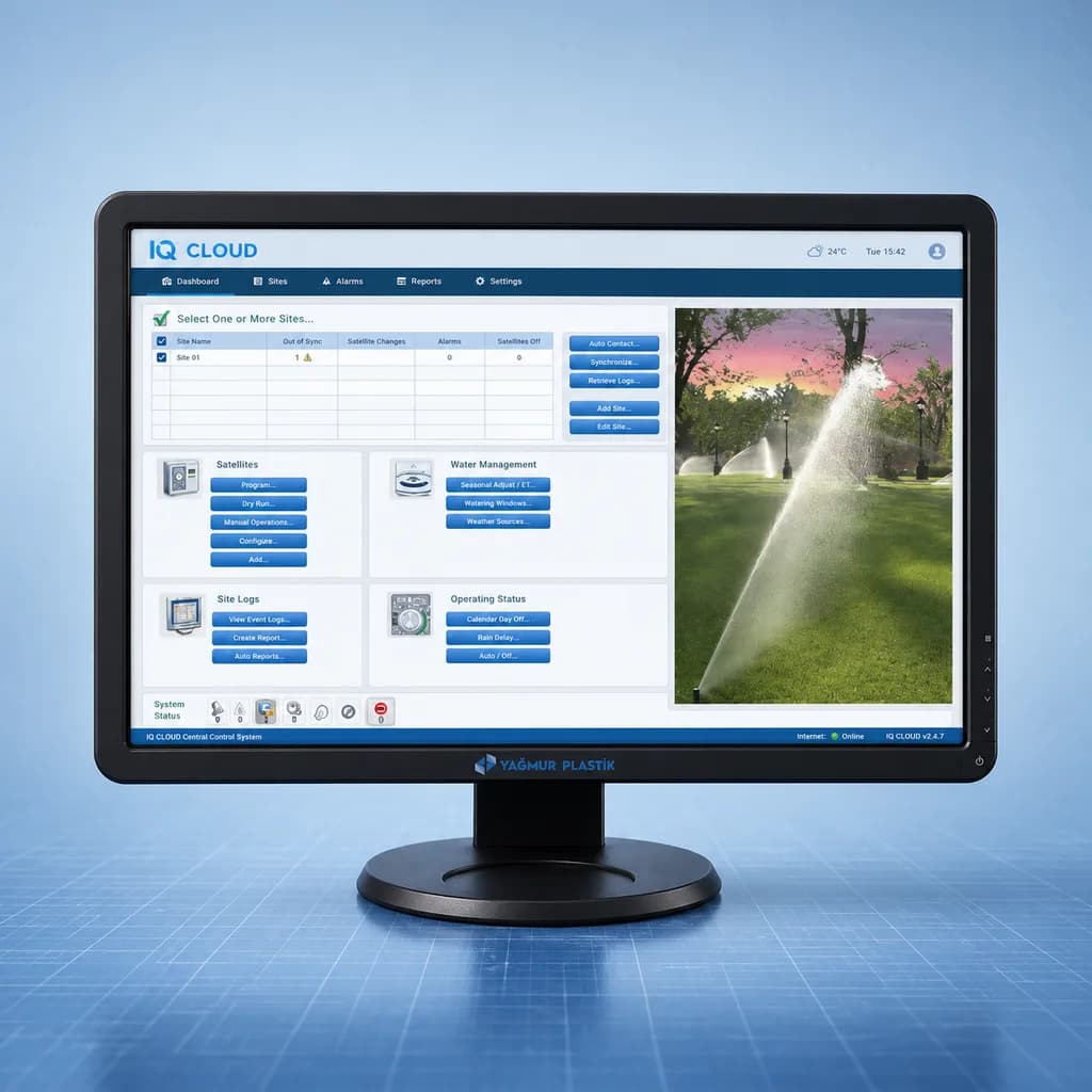 IQCLOUD Çok kullanıcılı erişim için IQ CLOUD - Teknik görünüm