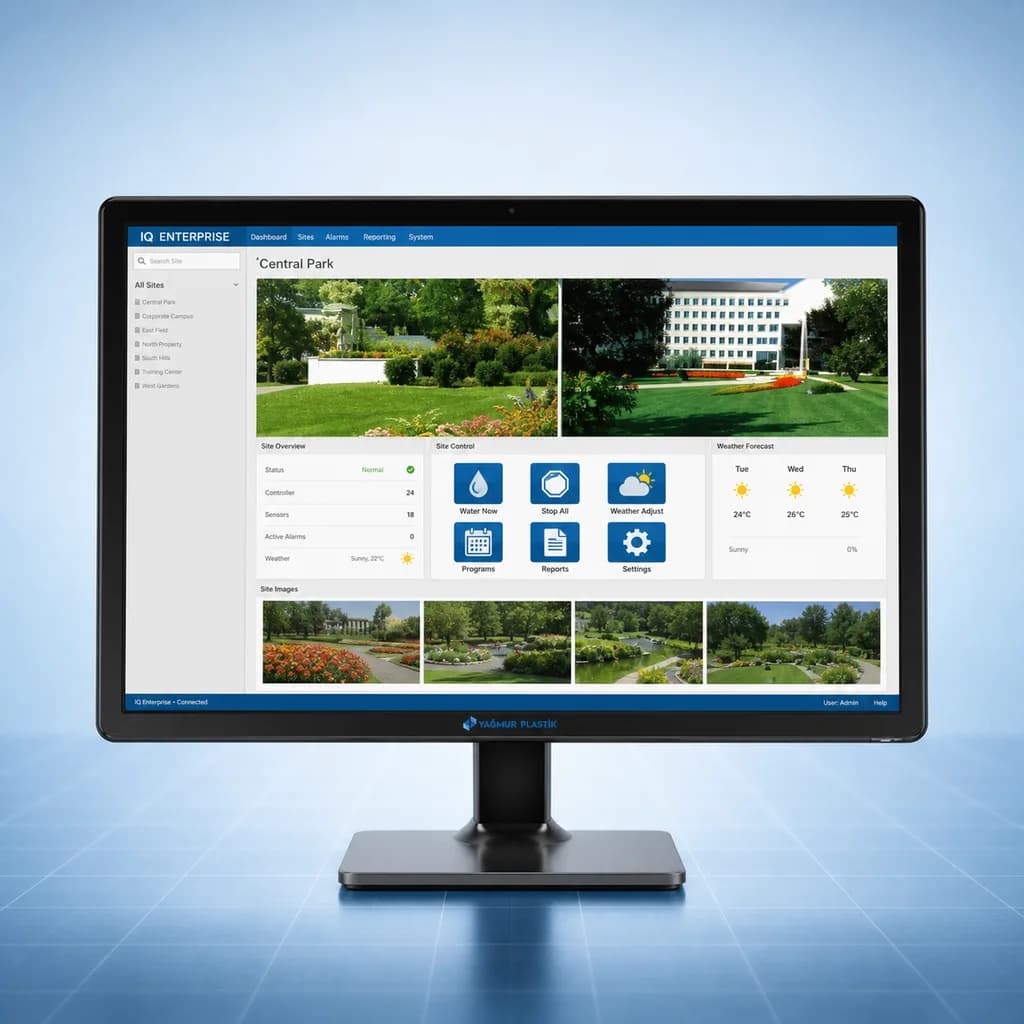 IQENT IQ ENTERPRISE Starter Yazılım Paketi 5 Uydu Kapasitesi - Teknik görünüm