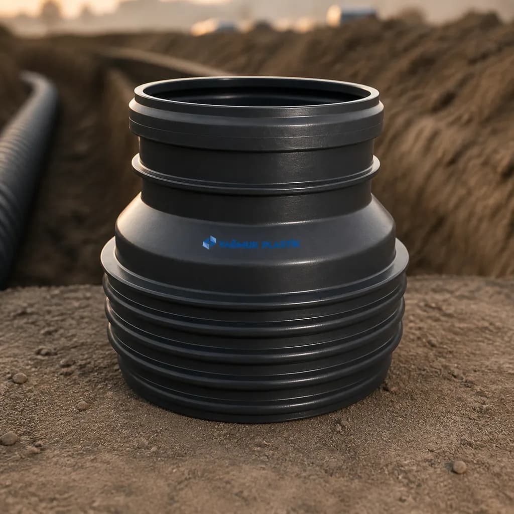 Koruge PVC Geçiş Adaptörü - Koruge Ek Parçalar