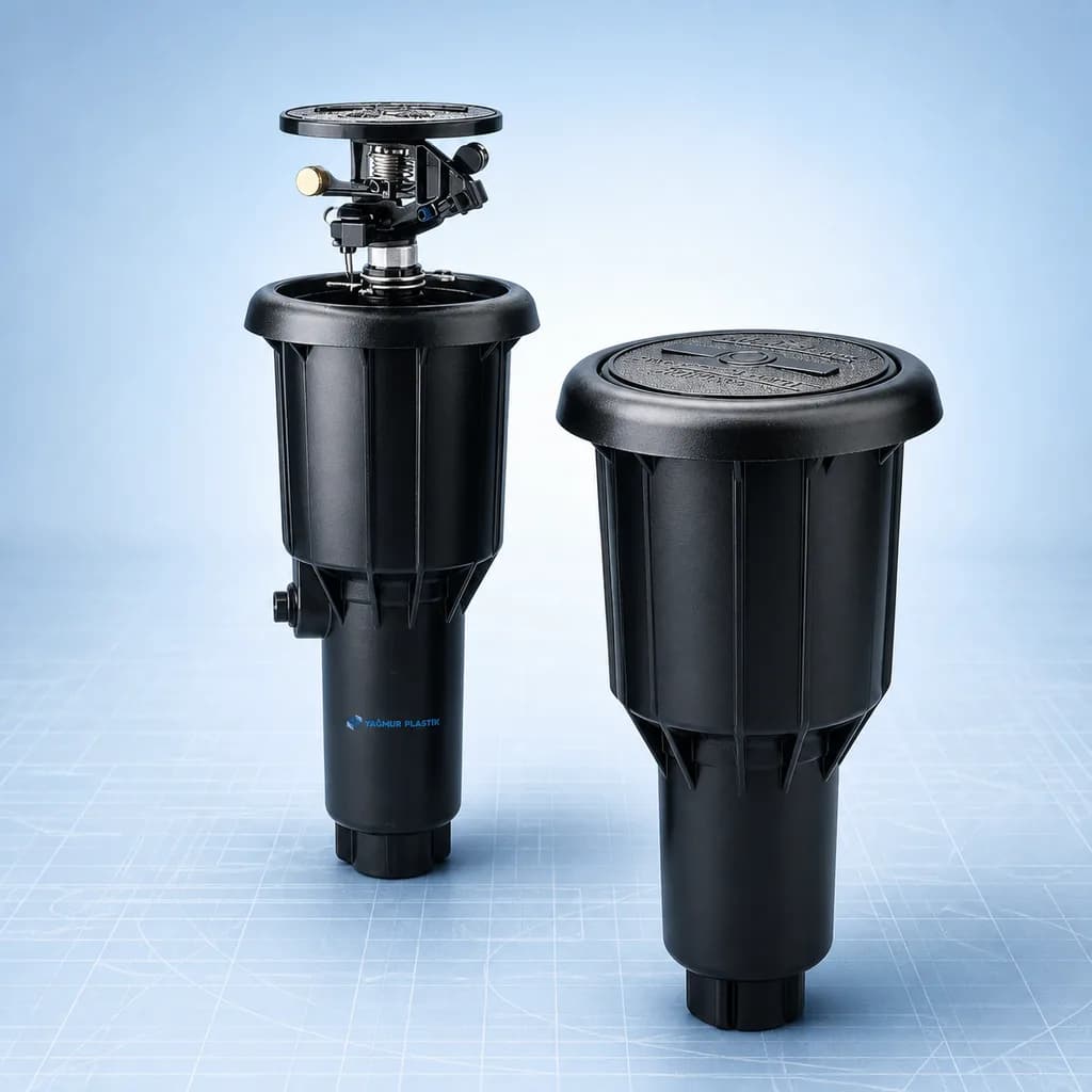 Rainbird 2045A Maxi-Paw Rotor - Teknik görünüm